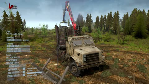 Mudrunner, Illegal Logging, Oshkosh MTVR Custom Loger