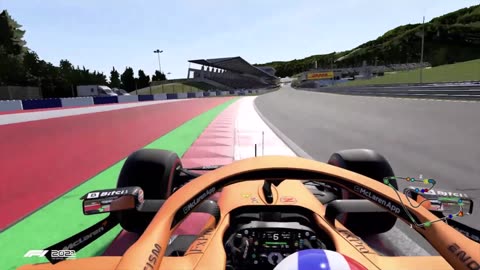 F1 2021 Difficult Corners: Red Bull Ring Turn 10