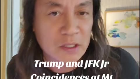 Gene Ho~Trump and JFKJr Coincidences at Mt Rushmore