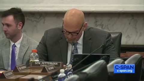 John Fetterman Struggles Through His First Senate Hearing Opening Statement