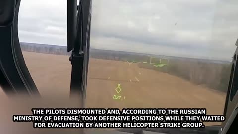 Ukrainie War - Russian KA-52 Emergency Landing During Combat Sortie At Hostomel Airport