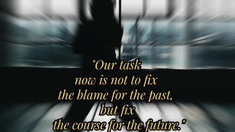 "Focus on future, not on past mistakes"