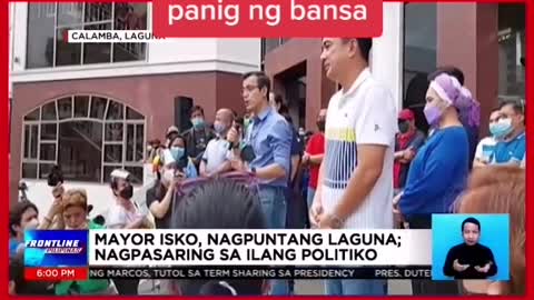 COURTESY VP LENLMga presidential aspirant,muling nag-ikot sa iba't ibang panig ng bansa