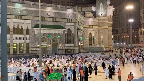 Slatul Fajar in Masjid Al Haram 🕋 || Baitullah Fajar prayer time 🌹🕋