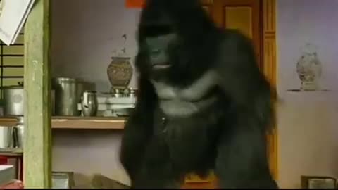 Gorrila Comedy Scene _ Gorrila in Movie • kingkong _ Funny movie Comedy Scene