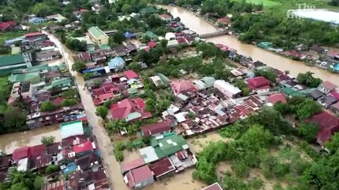 Super Typhoon Noru hits the Philippines forcing thousands to flee