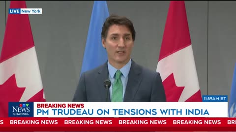 India - Canada Conflict . P. M trudeau views