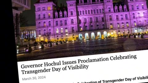 Evil NYC Governor Issues Proclamation Celebrating Transgender Day of Visibility March 30, 2024