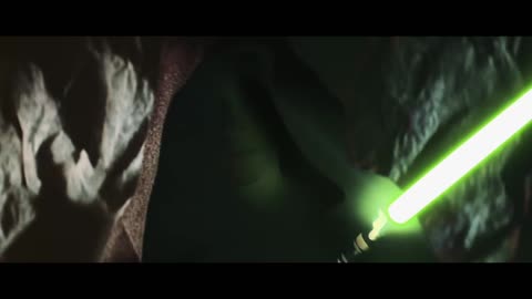 Star Wars Episode VI - Luke Skywalker makes his new lightsaber (Deleted Scene)