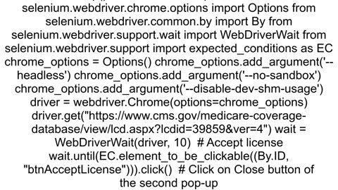 Can39t close out of pop up box with selenium