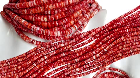 6mm Red spiny oyster beads High Quality Loose Beads Making Necklace Jewelry 20231003-03-08