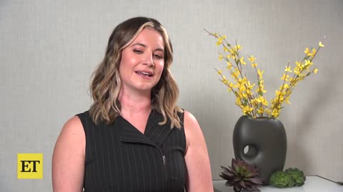 Dakota Johnson Reacts to Earthquake INTERRUPTING Madame Web Interview (Exclusive)