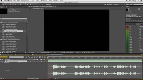 AE audio special effects editing and production video tutorial. 02.