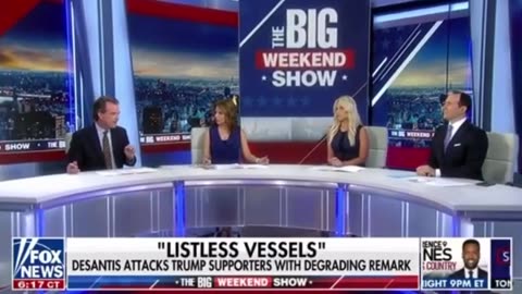 Ouch! FOX News Piles On Ron DeSantis After His "Listless Vessels" Smear of Trump Supporters