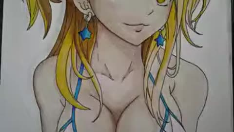 Drawing Anime/Manga - Lucy Heartfilia - Fairy Tail