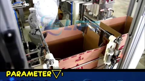 Robotic case packer for bags with double line #packaging#foryou#machine#factory#packer#carton