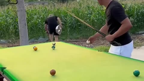 Funny video Billiard Snooker Game