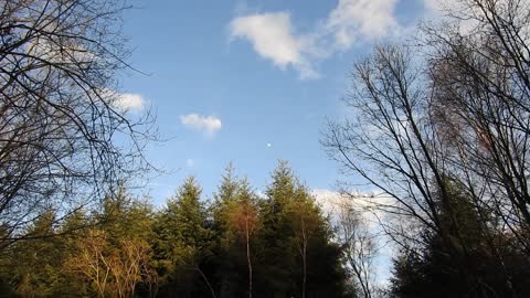 This guy's camera's zoom of the MOON is so powerful you can even see it MOVING