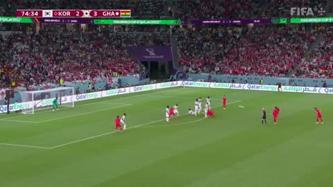 Kudus goals win the game! Korea Republic v Ghana FIFA World Cup Qatar 2022