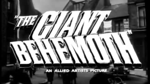 THE GIANT BEHEMOTH (1959) movie trailer