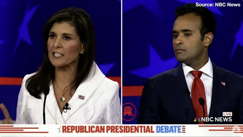 "YOU'RE JUST SCUM!" Things Get HEATED Between Nikki Haley, Vivek Ramaswamy at GOP Debate