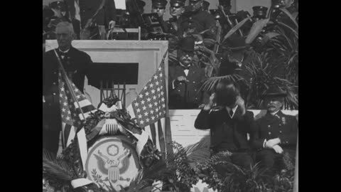 Memorial Services at Arlington National Cemetery (1920)