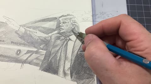 Concept Sketch for CiC Donald J. Trump