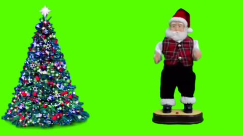 Happy Christmas green screen video|green screen video|