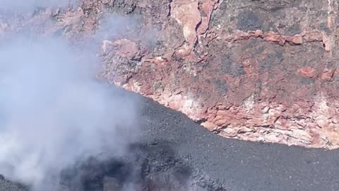 The View From The Top Of A Volcano