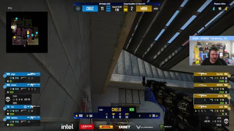 GAULES NARRANDO Imperial vs 9z IEM Dallas 2022 South America Closed Qualifier (MAPA 2)