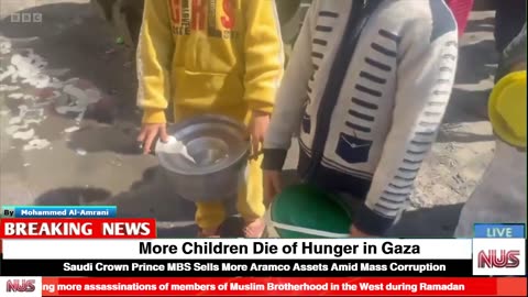 Gaza Children Die of Hunger As Conflict Exacerbates Food Scarcity