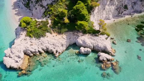 Tropical Beach Ambience on a Island