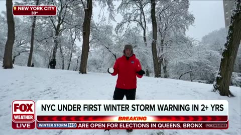 Nor_easter Continues Assault On Northeast As Central Park Looks Like Winter Wonderland