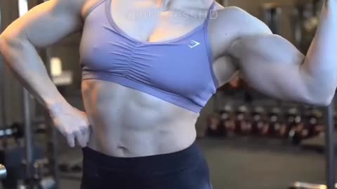 Bodybuilder Girl Fitness Workout #shortvideo #shorts #fitness