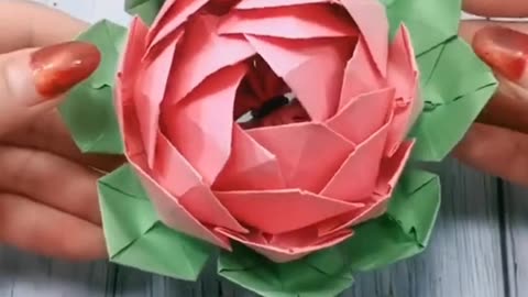 DIY Easy and Beautiful Flower Paper Craft