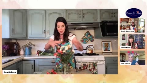 Fourth of July flower ideas on the Flowers and Friends Talk Show