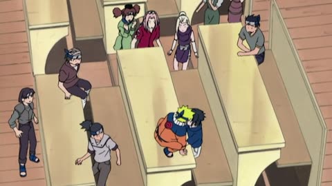 Naruto Ep 03 - sasuke and sakura Friend and foes