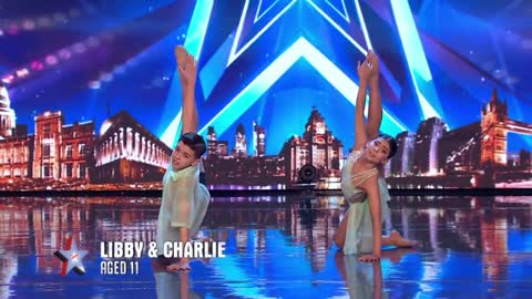 Libby & Charlie put their best feet forward! Auditions BGT 2019