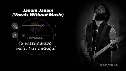 Janam Janam (Without Music Vocals Only)_ Arijit Singh Lyrics MUSIC SONG DOWNLOAD (720p)