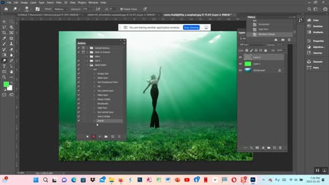 Adobe photoshop Advance Action part