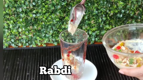 Homemade Royal Shahi Rabri Faluda Recipe