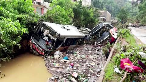 ‘My friends all died”: Mudslides devastate a community in Brazil