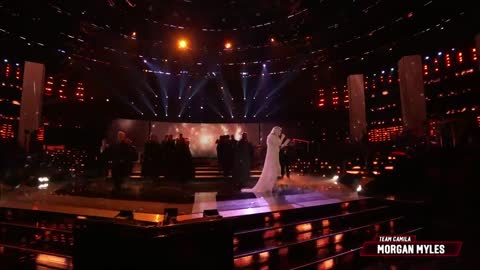 Morgan Myles Performs Bonnie Tyler's 'Total Eclipse of the Heart' - NBC's The Voice Live Finale 2022