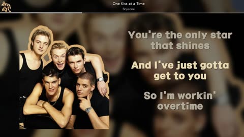 [ L/V ] Boyzone - One Kiss at a Time | #LyricsVideo |