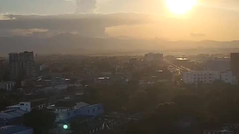 Phillipines Manila Nuke Mushroom Cloud