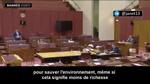 Un sénateur australien dénonce l'infiltration du Forum économique mondial