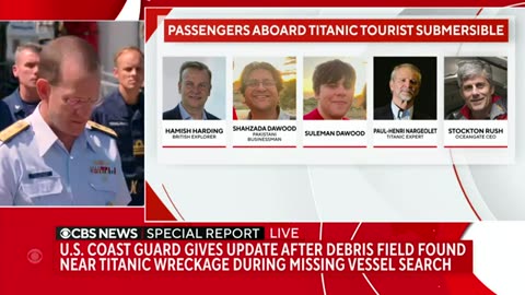 Missing Titanic sub occupants dead, pieces of vessel found, Coast Guard announces