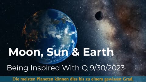 Der Mond, die Sonne und unser Planet