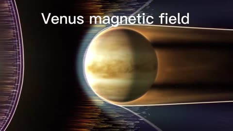 Venus vs Earth Magnetic Field