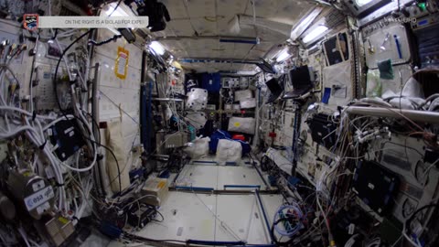 Galactic Odyssey: 4K Fisheye Tour of the Space Station 3